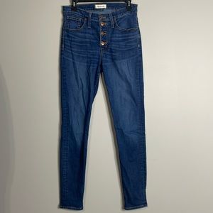 Madewell blue jeans
